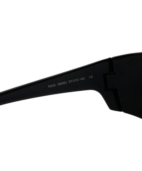 RICK OWENS（リックオウエンス）RICK OWENS (リックオウエンス) サングラス ブラック サイズ:57□15-140の古着・服飾アイテム