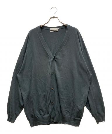 美品 Graphpaper グラフペーパー Suvin Cardigan グレー 中古・古着通販】Graphpaper (グラフペーパー) Suvin Cardigan グレー