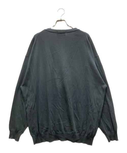 Graphpaper（グラフペーパー）Graphpaper (グラフペーパー) Suvin Cardigan グレー サイズ:FREEの古着・服飾アイテム