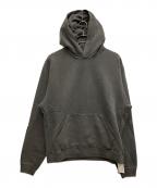 SimplyComplicatedシンプリーコンプリケイティド）の古着「CORE LOOPWHEEL HOODIE」｜グレー
