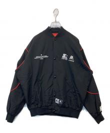 STARTER BLACK LABEL×AH MURDERZ（スターターブラックレーベル×アームターズ）の古着「TRACK JACKET（トラックジャケット）」｜ブラック