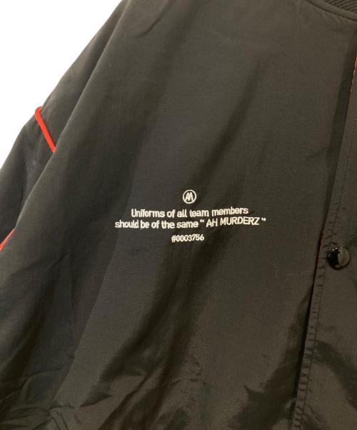 STARTER BLACK LABEL（スターターブラックレーベル）STARTER BLACK LABEL (スターターブラックレーベル) AH MURDERZ (アームターズ) TRACK JACKET（トラックジャケット） ブラック サイズ:Mの古着・服飾アイテム
