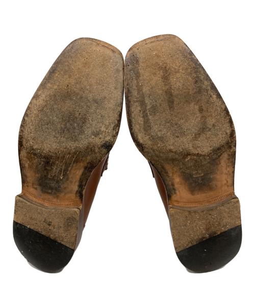 YAMANE DELUXE（ヤマネ）yamane deluxe (ヤマネ) ローファー ブラウン サイズ:6の古着・服飾アイテム