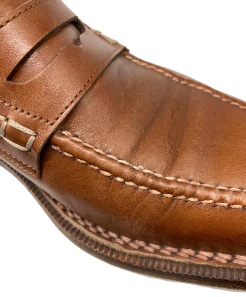 YAMANE DELUXE（ヤマネ）yamane deluxe (ヤマネ) ローファー ブラウン サイズ:6の古着・服飾アイテム