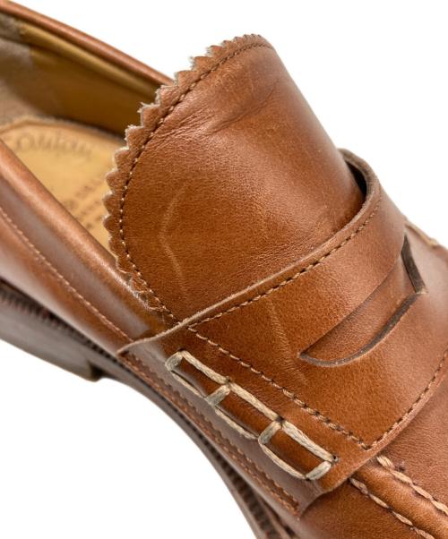 YAMANE DELUXE（ヤマネ）yamane deluxe (ヤマネ) ローファー ブラウン サイズ:6の古着・服飾アイテム