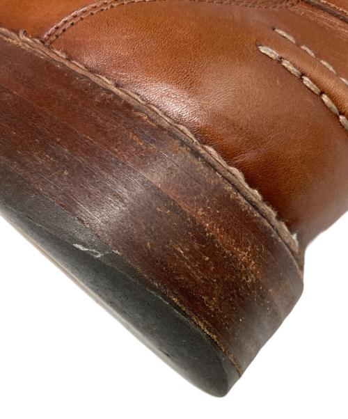 YAMANE DELUXE（ヤマネ）yamane deluxe (ヤマネ) ローファー ブラウン サイズ:6の古着・服飾アイテム