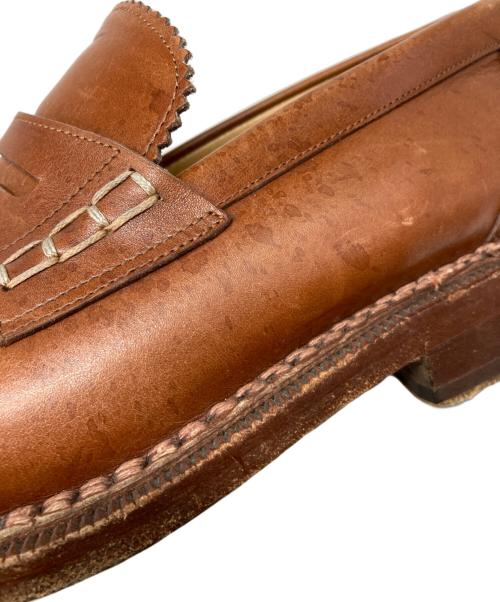 YAMANE DELUXE（ヤマネ）yamane deluxe (ヤマネ) ローファー ブラウン サイズ:6の古着・服飾アイテム