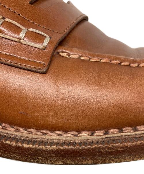 YAMANE DELUXE（ヤマネ）yamane deluxe (ヤマネ) ローファー ブラウン サイズ:6の古着・服飾アイテム