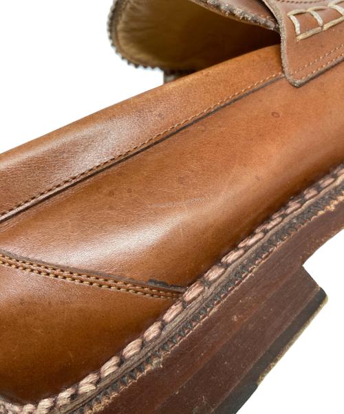 YAMANE DELUXE（ヤマネ）yamane deluxe (ヤマネ) ローファー ブラウン サイズ:6の古着・服飾アイテム