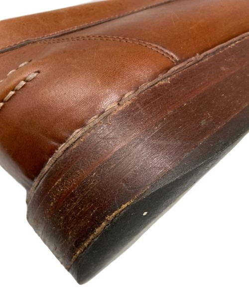 YAMANE DELUXE（ヤマネ）yamane deluxe (ヤマネ) ローファー ブラウン サイズ:6の古着・服飾アイテム