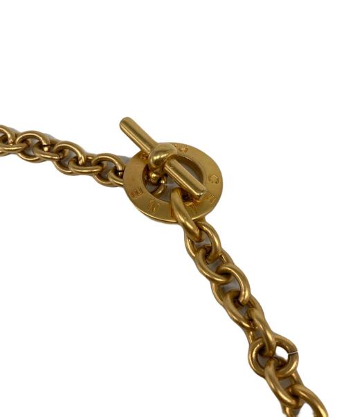 CELINE（セリーヌ）CELINE (セリーヌ) ヴィンテージマカダムネックレス ゴールドの古着・服飾アイテム