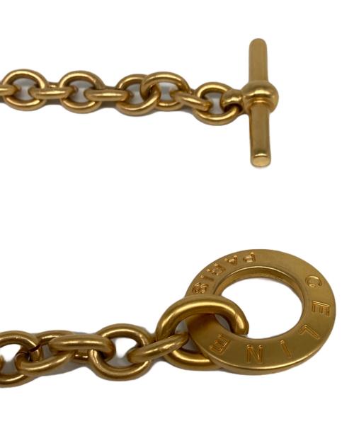 CELINE（セリーヌ）CELINE (セリーヌ) ヴィンテージマカダムネックレス ゴールドの古着・服飾アイテム