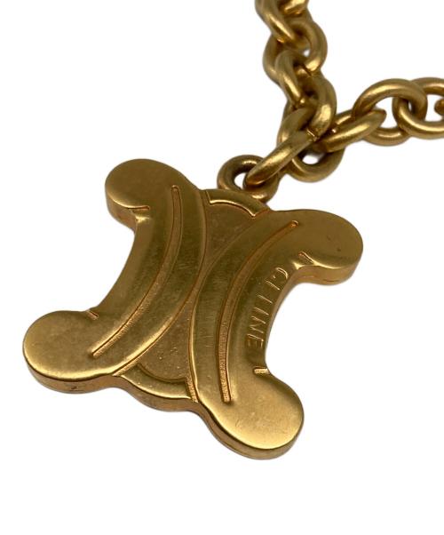 CELINE（セリーヌ）CELINE (セリーヌ) ヴィンテージマカダムネックレス ゴールドの古着・服飾アイテム