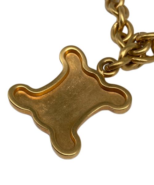 CELINE（セリーヌ）CELINE (セリーヌ) ヴィンテージマカダムネックレス ゴールドの古着・服飾アイテム