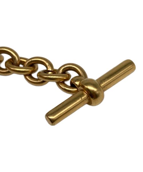 CELINE（セリーヌ）CELINE (セリーヌ) ヴィンテージマカダムネックレス ゴールドの古着・服飾アイテム