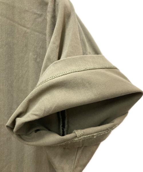 BLUE LABEL CRESTBRIDGE（ブルーレーベルクレストブリッジ）BLUE LABEL CRESTBRIDGE (ブルーレーベルクレストブリッジ) カットソーワンピース カーキ サイズ:Sの古着・服飾アイテム
