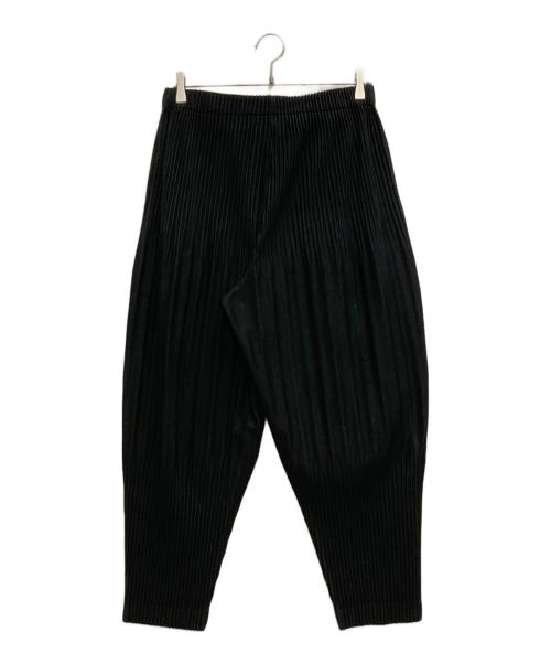 HOMME PLISSE ISSEY MIYAKE（オム プリッセ イッセイ ミヤケ）HOMME PLISSE ISSEY MIYAKE (オム プリッセ イッセイ ミヤケ) プリーツパンツ ブラック サイズ:2の古着・服飾アイテム