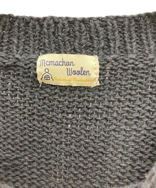 MACMAHON WOOLEN（マクマーンウーレン）MACMAHON WOOLEN (マクマーンウーレン) 星条旗ニット ブラック サイズ:FREEの古着・服飾アイテム