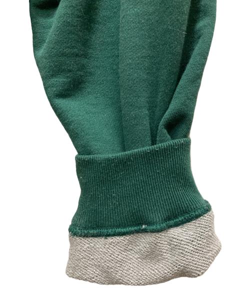 moc T（モクティー）moc T (モクティー) BD FLEECE CREW NECK P/O グリーン サイズ:Lの古着・服飾アイテム