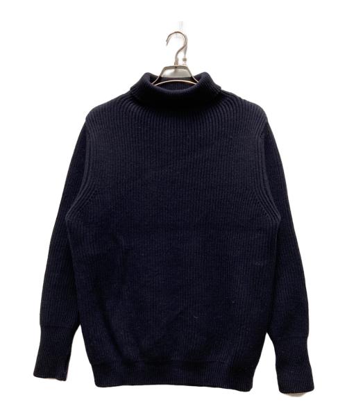 ANDERSEN-ANDERSEN（アンデルセン アンデルセン）Andersen-Andersen (アンデルセン アンデルセン) タートルネックニット ネイビー サイズ:Ⅼの古着・服飾アイテム