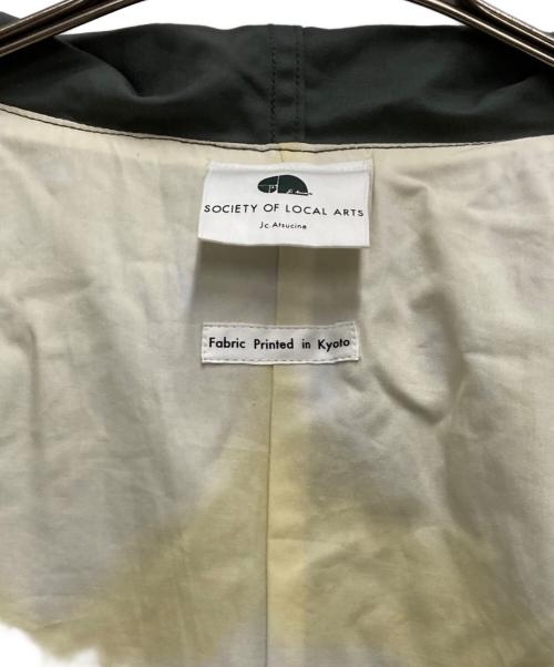 SOCIETY OF LOCAL ARTS（ソサエティオブローカルアーツ）SOCIETY OF LOCAL ARTS (ソサエティオブローカルアーツ) フーデッドコート グリーン サイズ:FREEの古着・服飾アイテム