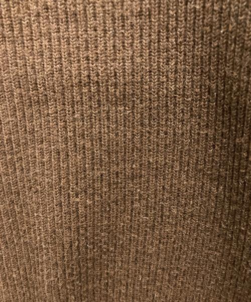ANDERSEN-ANDERSEN（アンデルセン アンデルセン）Andersen-Andersen (アンデルセン アンデルセン) モックネックニット ブラウン サイズ:Ⅼの古着・服飾アイテム