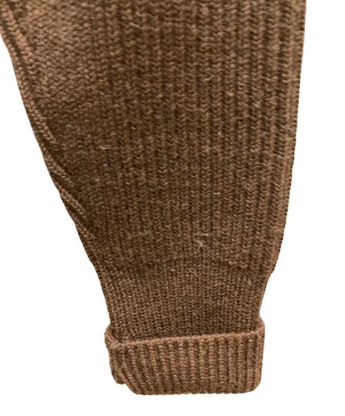 ANDERSEN-ANDERSEN（アンデルセン アンデルセン）Andersen-Andersen (アンデルセン アンデルセン) モックネックニット ブラウン サイズ:Ⅼの古着・服飾アイテム