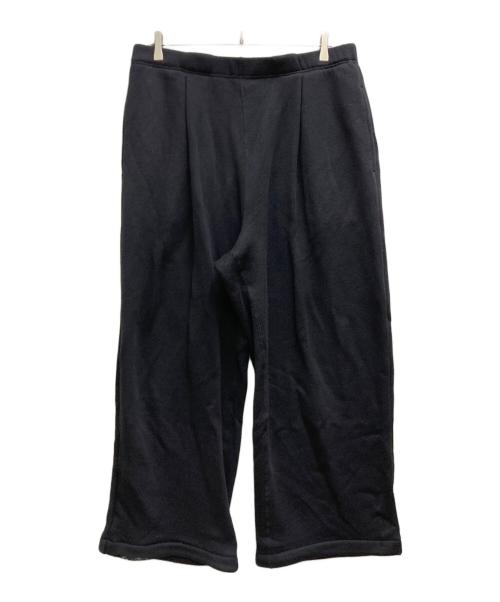 mocT（モクティ）MOCT (モクティ) EGE ORGANIC SOFT FLEECE WIDE PANTS ブラック サイズ:Ⅼの古着・服飾アイテム