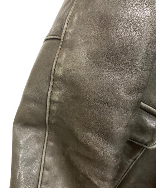 BEDWIN &THE HEARTBREAKERS（ベドウィンアンドザ ハートブレイカーズ）BEDWIN &THE HEARTBREAKERS (ベドウィンアンドザ ハートブレイカーズ) シープレザージャケット ブラック サイズ:不明の古着・服飾アイテム