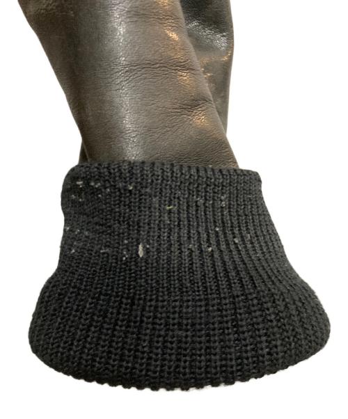 BEDWIN &THE HEARTBREAKERS（ベドウィンアンドザ ハートブレイカーズ）BEDWIN &THE HEARTBREAKERS (ベドウィンアンドザ ハートブレイカーズ) シープレザージャケット ブラック サイズ:不明の古着・服飾アイテム