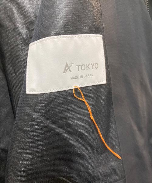A + TOKYO（エープラス トウキョウ）A + TOKYO (エープラス トウキョウ) 3レイヤースタンドコート ブラック サイズ:Mの古着・服飾アイテム