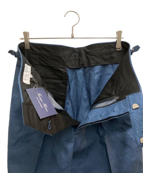 Fumiya Hirano The Trousers（フミヤ ヒラノ ザ トラウザーズ）Fumiya Hirano The Trousers (フミヤ ヒラノ ザ トラウザーズ) REGENT TROUSERS  PANTS ネイビー サイズ:SIZE38 未使用品の古着・服飾アイテム