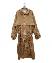 sean nish（ショーンニッシュ）の古着「HEMP LINEN COAT」｜ベージュ