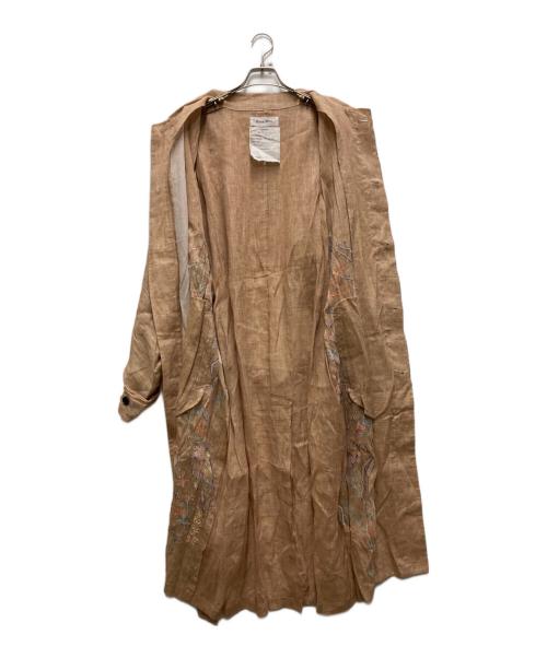 sean nish（ショーンニッシュ）sean nish (ショーンニッシュ) HEMP LINEN COAT ベージュ サイズ:FREEの古着・服飾アイテム