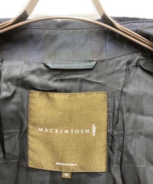 MACKINTOSH（マッキントッシュ）MACKINTOSH (マッキントッシュ) ブラックウォッチトレンチコート ネイビー×グリーン サイズ:Sの古着・服飾アイテム