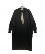 QUEENE AND BELLEクイーンアンドベル）の古着「NATIVE カシミヤカーディガン」｜ブラック