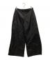 MM6 Maison Margiela（エムエムシックスメゾンマルジェラ）の古着「ワイドパンツ」｜ブラック