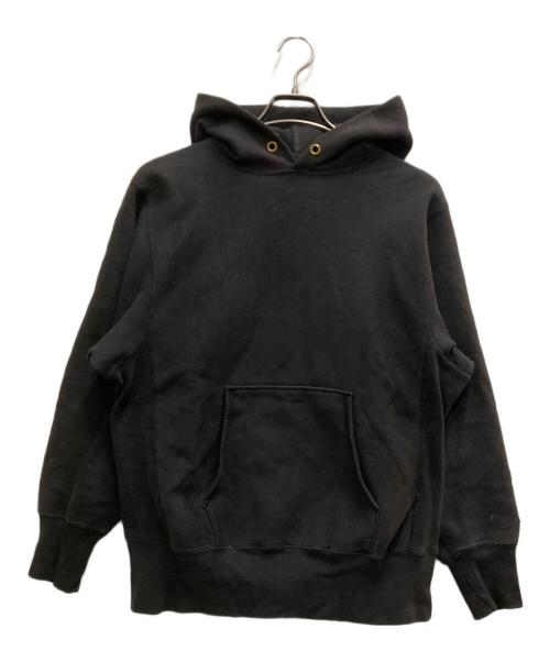 Champion REVERSE WEAVE（チャンピオン リバース ウィーブ）Champion REVERSE WEAVE (チャンピオン リバース ウィーブ) 90sフェードリバースウィーブスウェット ブラック サイズ:Mの古着・服飾アイテム