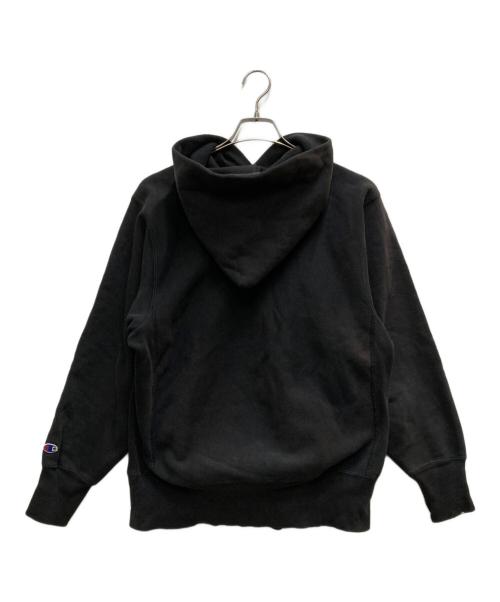 Champion REVERSE WEAVE（チャンピオン リバース ウィーブ）Champion REVERSE WEAVE (チャンピオン リバース ウィーブ) 90sフェードリバースウィーブスウェット ブラック サイズ:Mの古着・服飾アイテム