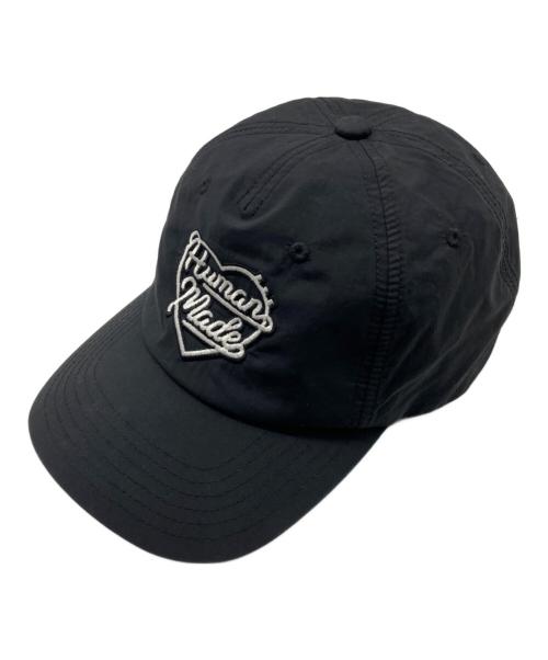 HUMAN MADE（ヒューマンメイド）HUMAN MADE (ヒューマンメイド) 5PANEL NYLON CAP ブラックの古着・服飾アイテム
