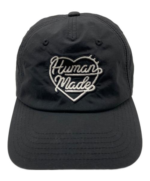 HUMAN MADE（ヒューマンメイド）HUMAN MADE (ヒューマンメイド) 5PANEL NYLON CAP ブラックの古着・服飾アイテム