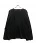 Azuma (アズマ) JANIS’S LAYERED KNIT PULLOVER ブラック サイズ:SIZE 0 未使用品：11000円