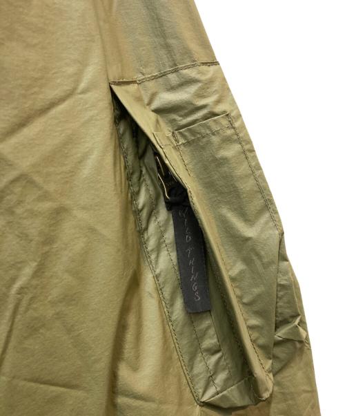 WILD THINGS（ワイルドシングス）WILD THINGS (ワイルドシングス) 77circa (ナナナナサーカ) モンスターパーカー カーキ サイズ:Lの古着・服飾アイテム