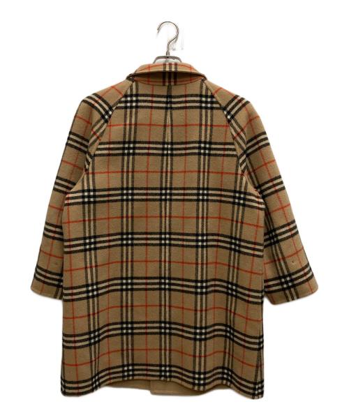 Burberry's（バーバリー）Burberry's (バーバリーズ) リバーシブルノバチェックコート ベージュ サイズ:不明の古着・服飾アイテム