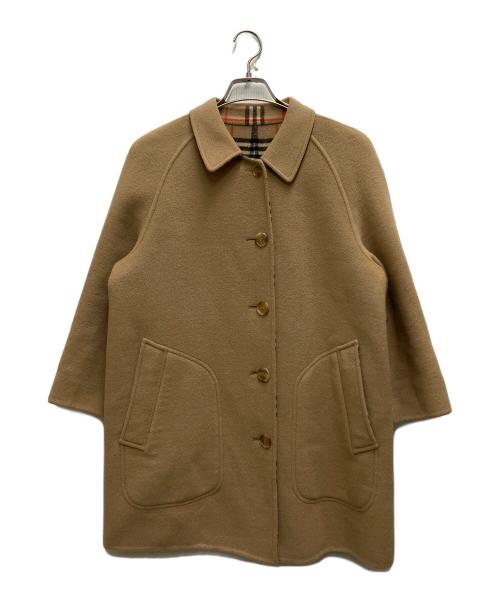Burberry's（バーバリー）Burberry's (バーバリーズ) リバーシブルノバチェックコート ベージュ サイズ:不明の古着・服飾アイテム