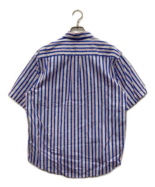 SUPREME（シュプリーム）Supreme (シュプリーム) Loose Fit Multi Stripe S/S Shirt ブルー×レッド サイズ:Sの古着・服飾アイテム