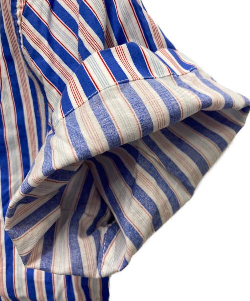 SUPREME（シュプリーム）Supreme (シュプリーム) Loose Fit Multi Stripe S/S Shirt ブルー×レッド サイズ:Sの古着・服飾アイテム
