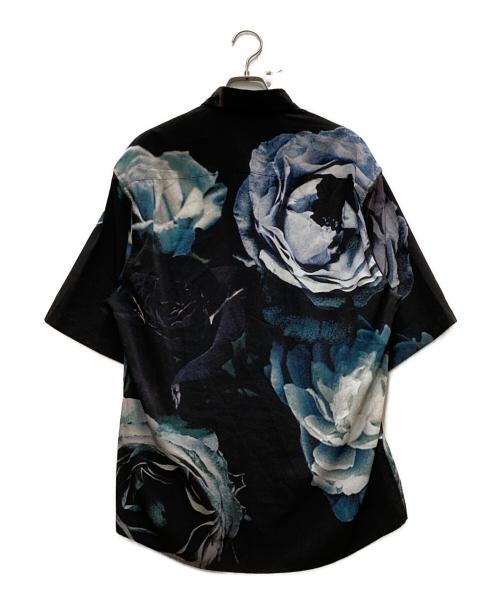 LAD MUSICIAN（ラッドミュージシャン）LAD MUSICIAN (ラッドミュージシャン) SHORT SLEEVE BIG SHIRTS ブラック サイズ:42の古着・服飾アイテム