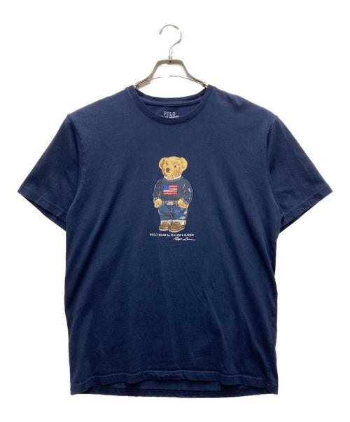 POLO RALPH LAUREN（ポロ・ラルフローレン）POLO RALPH LAUREN (ポロ・ラルフローレン) ポロベアTee ネイビー サイズ:Lの古着・服飾アイテム