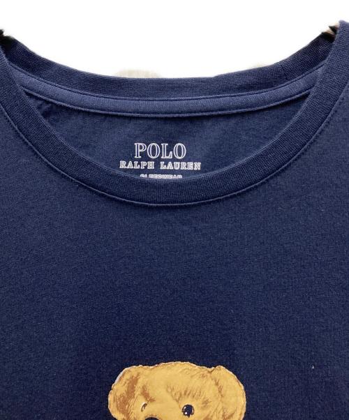 POLO RALPH LAUREN（ポロ・ラルフローレン）POLO RALPH LAUREN (ポロ・ラルフローレン) ポロベアTee ネイビー サイズ:Lの古着・服飾アイテム